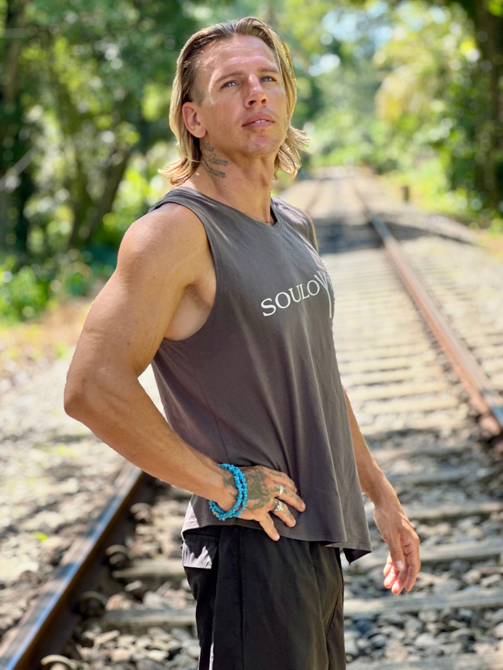 The 𝐒𝐎𝐔𝐋𝐎ᛉ𝐄 Essential – Sleeveless Top for Him